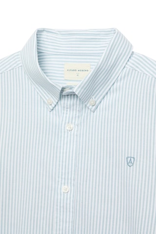 Overhemd Regular Fit - Hemelsblauw en Wit