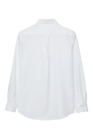 Biologisch Katoenen Overhemd Regular Fit - Wit