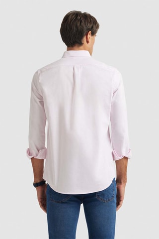 Biologisch Katoenen Overhemd Regular Fit - Roze