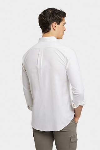 Biologisch Katoenen Overhemd Regular Fit - Beige