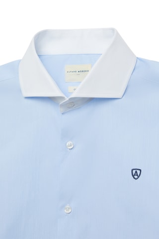 Overhemd Slim Fit - Hemelsblauw