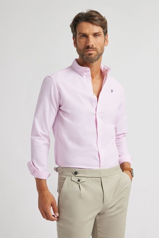 Overhemd Regular Fit - Roze