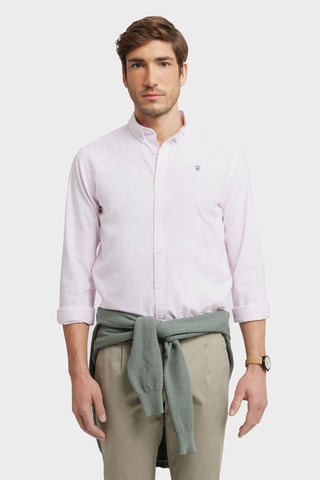 Overhemd Regular Fit - Roze