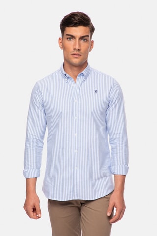 Overhemd Regular Fit - Hemelsblauw