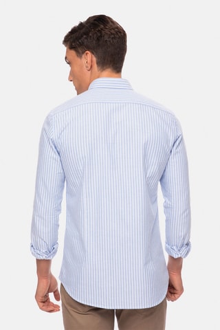 Overhemd Regular Fit - Hemelsblauw