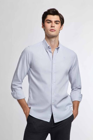 Overhemd - Lichtgrijs