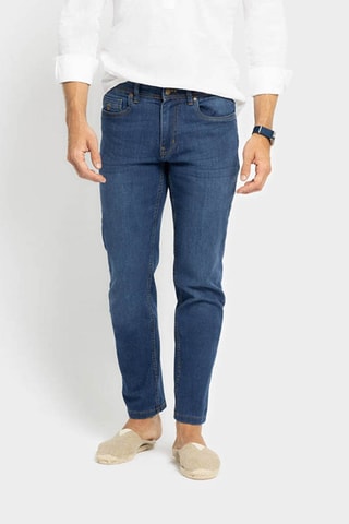 Jeans Slim Fit - Marineblauw