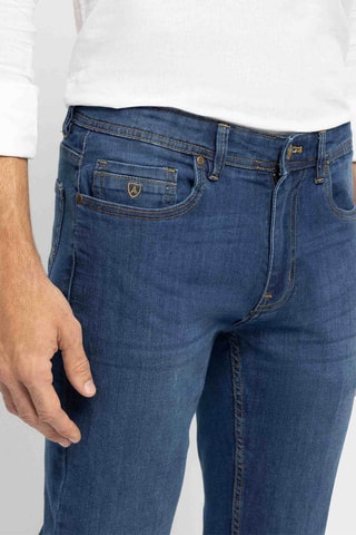 Jeans Slim Fit - Marineblauw