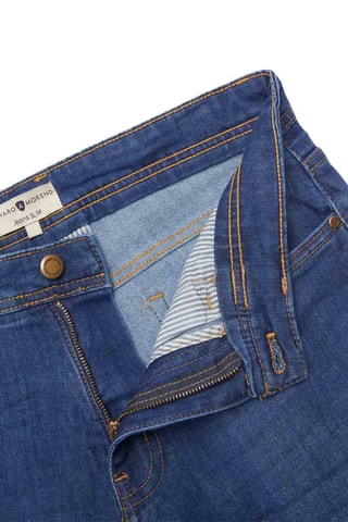 Jeans Slim Fit - Marineblauw