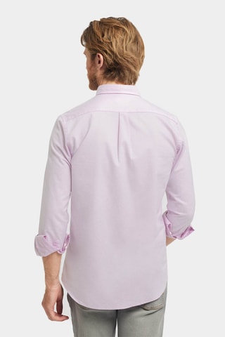 Overhemd Regular Fit - Poederroze