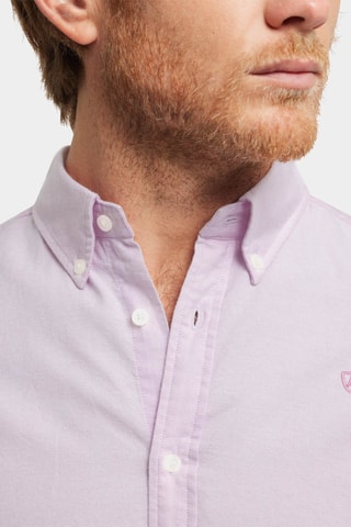 Overhemd Regular Fit - Poederroze