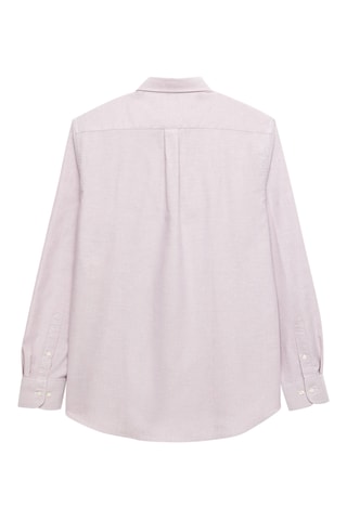 Biologisch Katoenen Overhemd Regular Fit - Oudroze