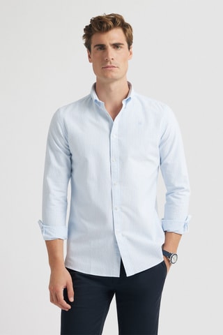 Overhemd Regular Fit - Hemelsblauw
