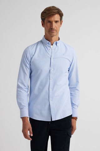 Overhemd Regular Fit - Hemelsblauw