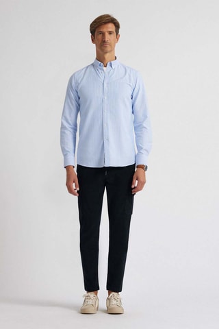 Overhemd Regular Fit - Hemelsblauw