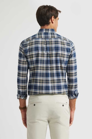 Overhemd Regular Fit - Marineblauw