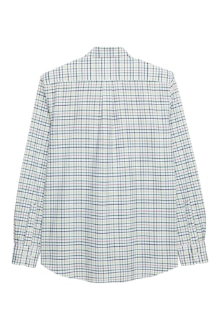 Overhemd Regular Fit - Zeegroen