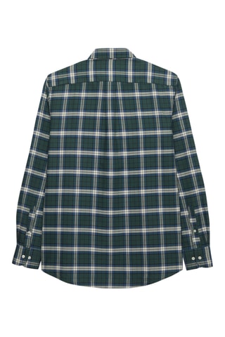 Overhemd Regular Fit - Donkergroen