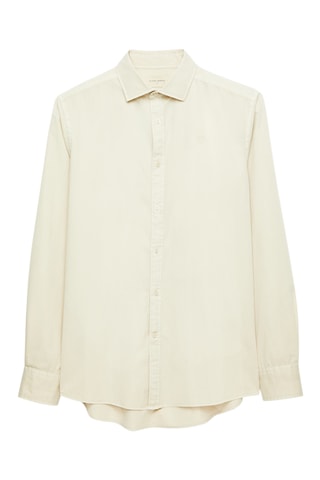 Overhemd Regular Fit - Beige