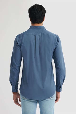 Overhemd Regular Fit - Pauwblauw