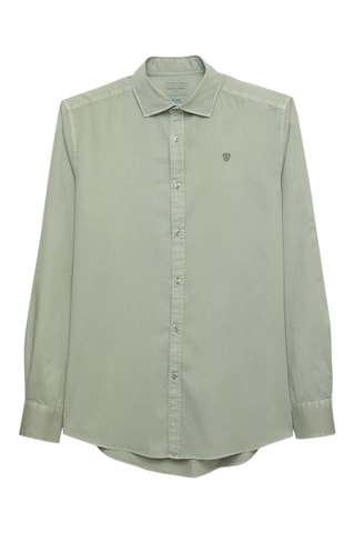 Overhemd Regular Fit - Kaki