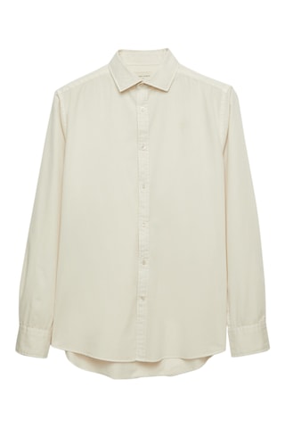 Overhemd Regular Fit - Ivoorkleurig