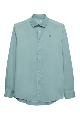 Overhemd Regular Fit - Groen