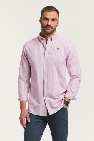 Overhemd Regular Fit - Rood