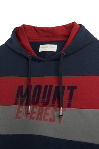 Sweater met Capuchon - Marineblauw