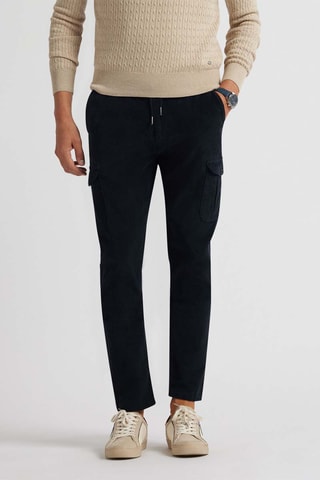 Cargobroek - Marineblauw