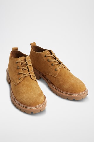 Nubuck Boots - Camel