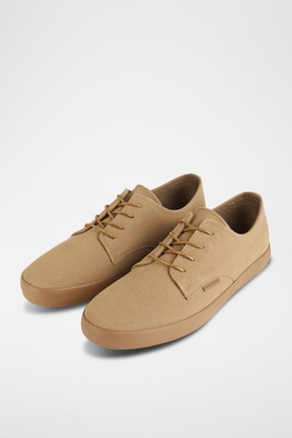 Nubuck Sneakers - Lichtbruin