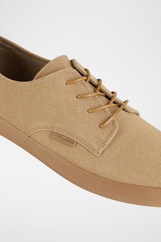 Nubuck Sneakers - Lichtbruin