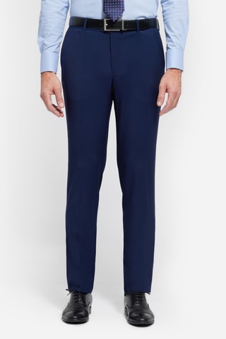 Wollen Kostuum - Marineblauw