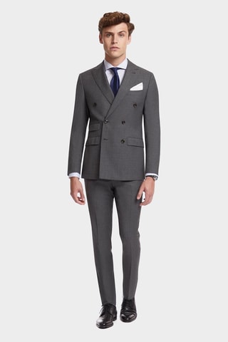 Wollen Kostuum - Donkergrijs