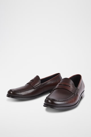 Leren Mocassins - Bruin