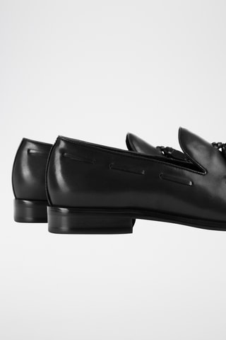 Leren Mocassins - Zwart