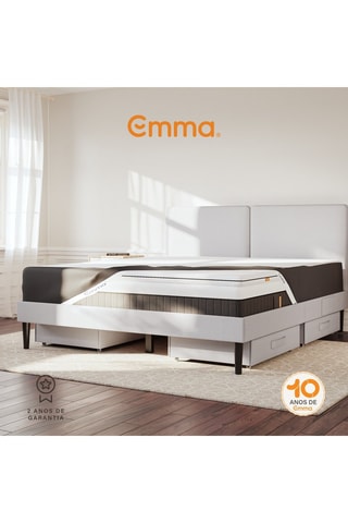 Sobrecolchão Emma Classic e capa Emma Smart Sleeve