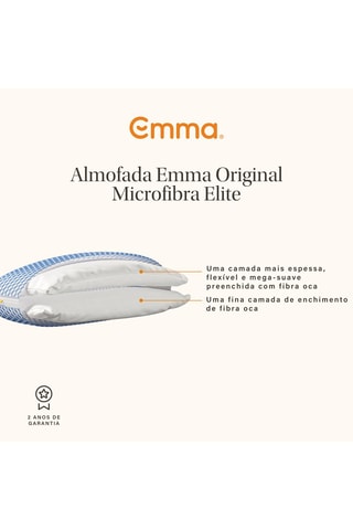 Almofada Emma Original Microfibra Elite
