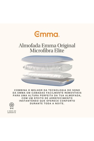 Almofada Emma Original Microfibra Elite