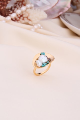 Anello - Placcato oro giallo