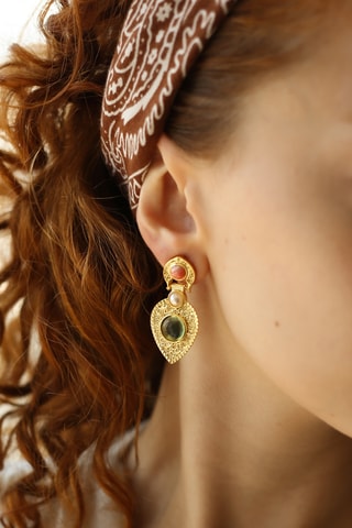 Orecchini - Varisciti e occhi di gatto 