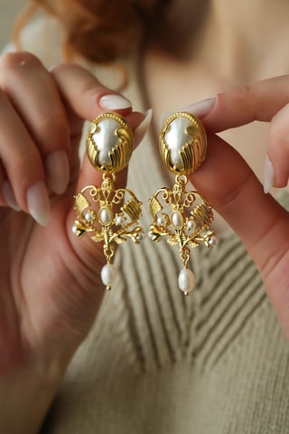 Orecchini - Perle di Maiorca