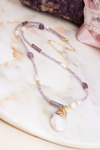 Collier - Améthystes