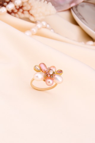 Anello - Placcato oro giallo