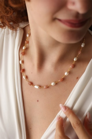 Collier - Pierres de soleil