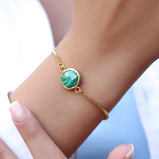 Bracciale - Malachite