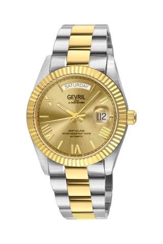 Reloj automático de acero West Village 