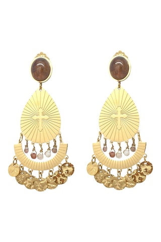 Orecchini - Agate indiane