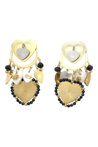 Orecchini - Madreperla e onice